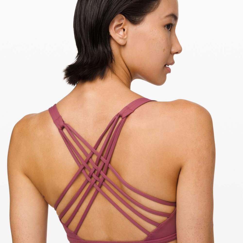 Lululemon Free To Be Bra (Wild)Moss Rose - Picture 4 of 8